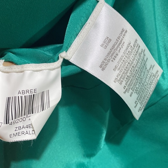 New BCBGMaxAzria Emerald Green Abree Blazer jacket - Picture 7 of 9